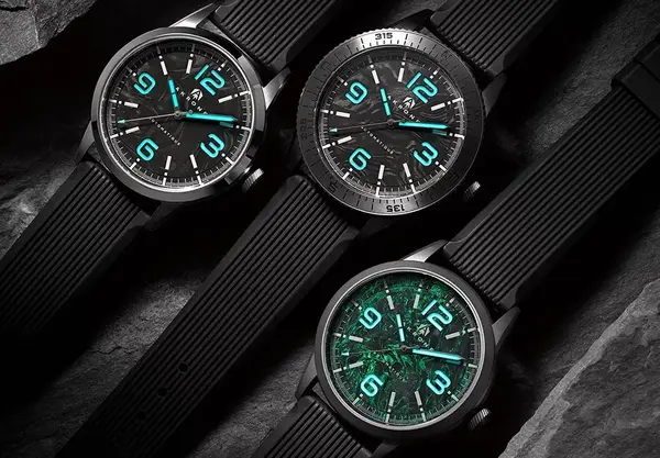 Montre aviateur Akrone C 03 Carbon Fury 11
