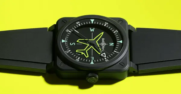 Montre aviateur Bell Ross BR 03 Gyrocompass 0