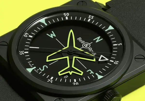 Montre aviateur Bell Ross BR 03 Gyrocompass 20