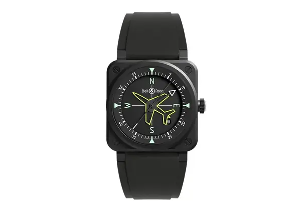 Montre aviateur Bell Ross BR 03 Gyrocompass 22