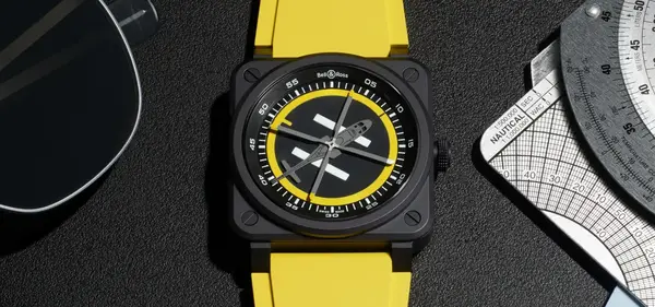 Montre aviateur Bell Ross BR 03 Helipad 0