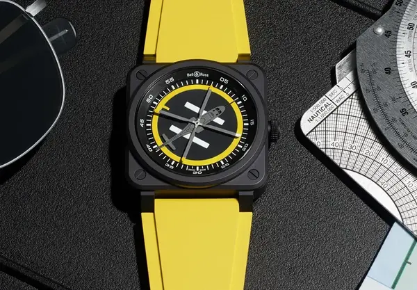 Montre aviateur Bell Ross BR 03 Helipad 10