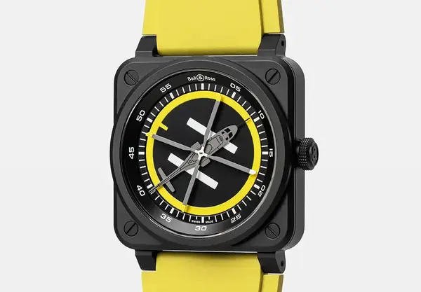 Montre aviateur Bell Ross BR 03 Helipad 16