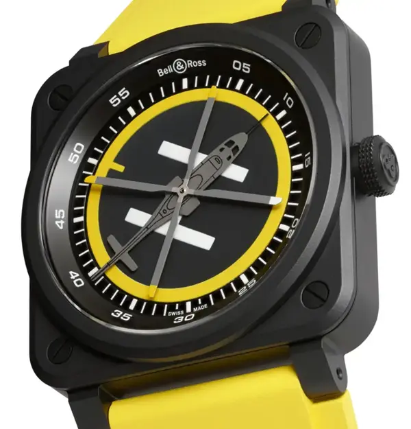Montre aviateur Bell Ross BR 03 Helipad 5