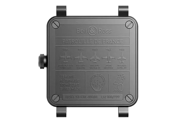 Montre aviateur Bell Ross BR 03 Patrouille de France 19