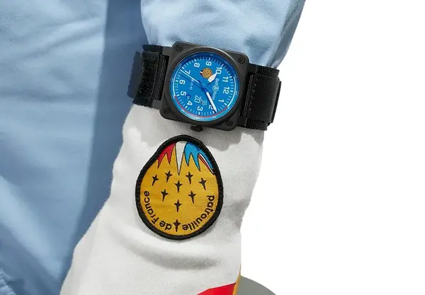 Montre aviateur Bell Ross BR 03 Patrouille de France 21