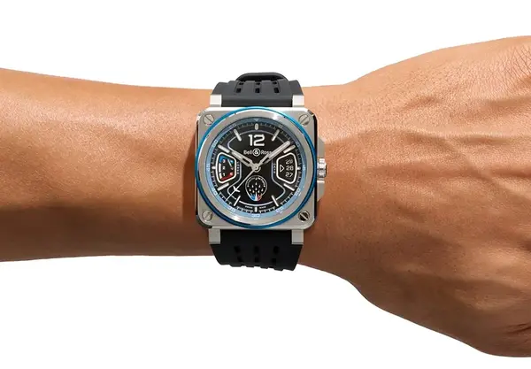 Montre aviateur Bell Ross BR X3 Patrouille de France 14
