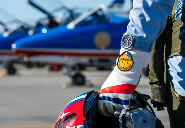 Montre aviateur Bell Ross BR X3 Patrouille de France 15