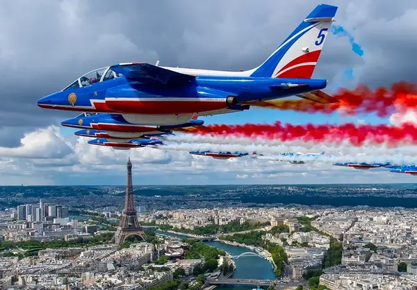 Montre aviateur Bell Ross BR X3 Patrouille de France 19