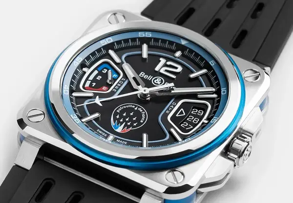 Montre aviateur Bell Ross BR X3 Patrouille de France 22