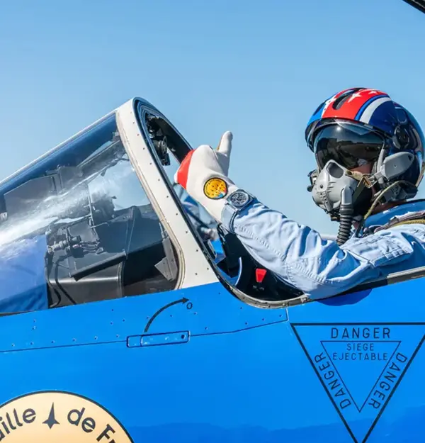 Montre aviateur Bell Ross BR X3 Patrouille de France 5