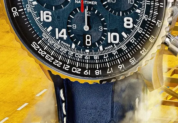 Montre aviateur Breitling Navitimer B02 Chronograph 41 Cosmonaute ARTEMIS II 11