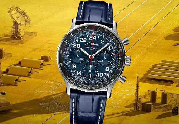 Montre aviateur Breitling Navitimer B02 Chronograph 41 Cosmonaute ARTEMIS II 14