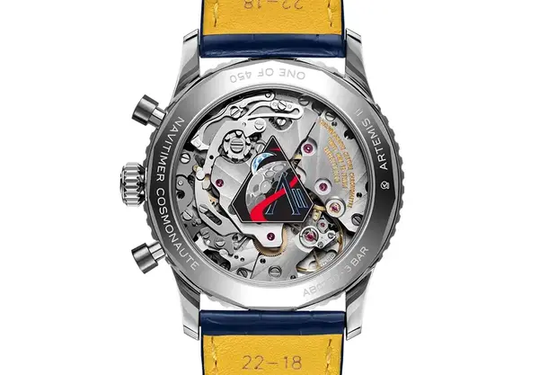 Montre aviateur Breitling Navitimer B02 Chronograph 41 Cosmonaute ARTEMIS II 17