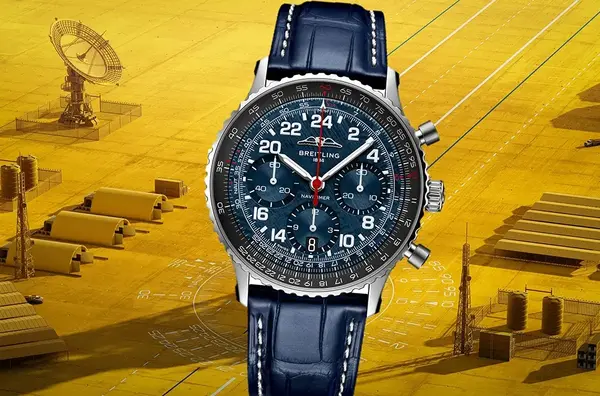 Montre aviateur Breitling Navitimer B02 Chronograph 41 Cosmonaute ARTEMIS II 43
