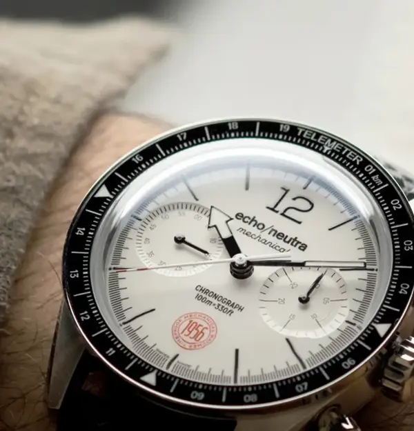 Montre aviateur Echo Neutra 1956 Chronographe 5