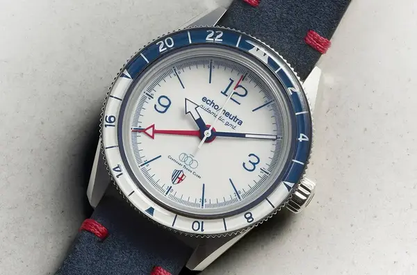 Montre aviateur Echo Neutra 1956 GMT 7