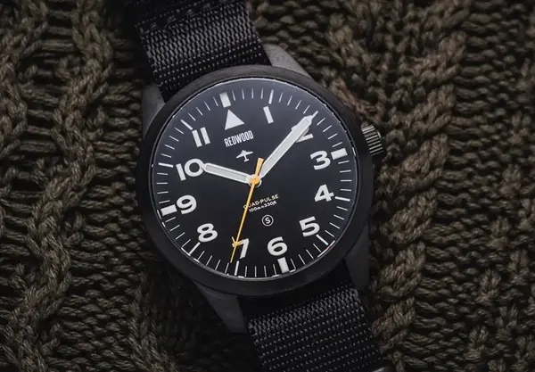 Montre aviateur Redwood Vulcan Quad Pulse 11