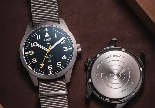 Montre aviateur Redwood Vulcan Quad Pulse 12