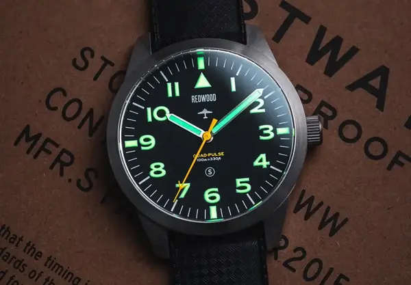 Montre aviateur Redwood Vulcan Quad Pulse 14