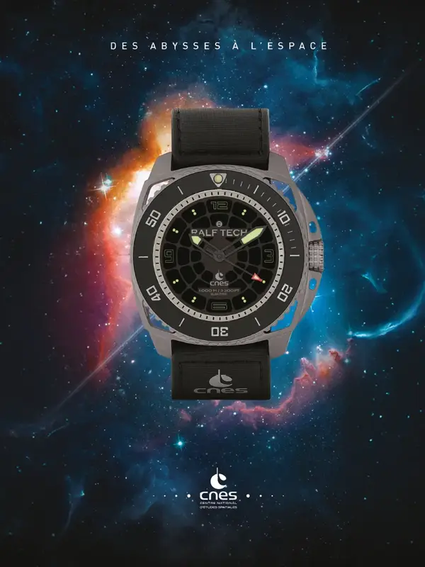 Montre aviateur Supernova Millenium Ralf Tech CNES 5