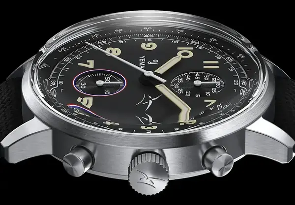 Montre aviateur Yema Flygraf Bi Compax AAE 10