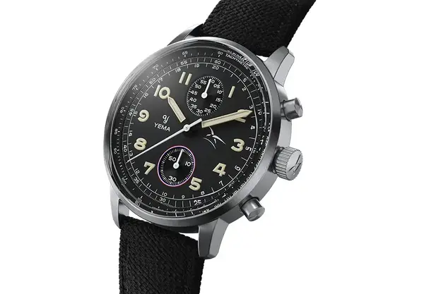 Montre aviateur Yema Flygraf Bi Compax AAE 20