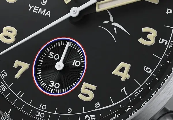 Montre aviateur Yema Flygraf Bi Compax AAE 21