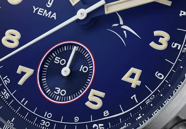 Montre aviateur Yema Flygraf Bi Compax AAE 22