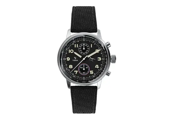 Montre aviateur Yema Flygraf Bi Compax AAE 23