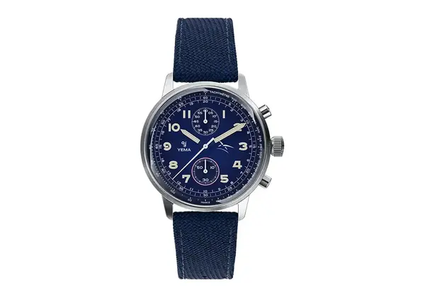 Montre aviateur Yema Flygraf Bi Compax AAE 25