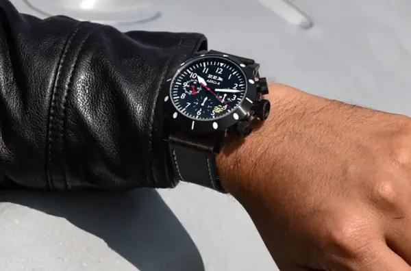 Montre aviation BRM AERO 8 Chrono Horizon 3