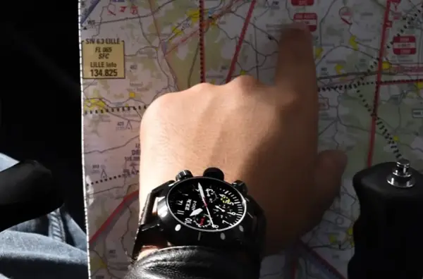 Montre aviation BRM AERO 8 Chrono Horizon 5