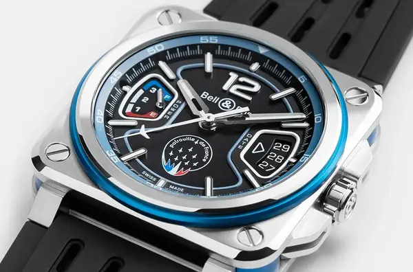 Montre aviation Bell Ross BR X3 Patrouille de France 10