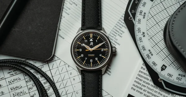 Montre aviation RZE Resolute Type A Medallion Yellow 0