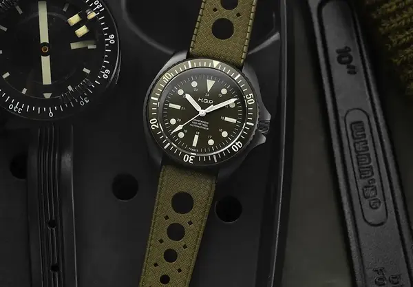 Montre commando HGP Diver 200 M Automatic 10