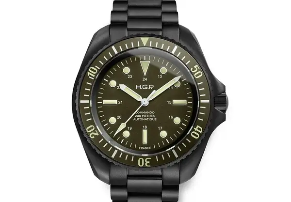 Montre commando HGP Diver 200 M Automatic 13