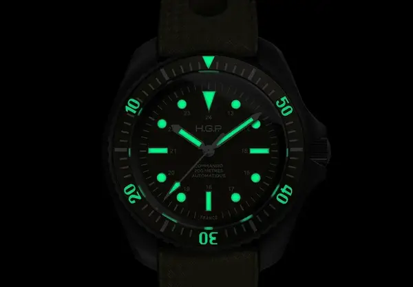 Montre commando HGP Diver 200 M Automatic 14