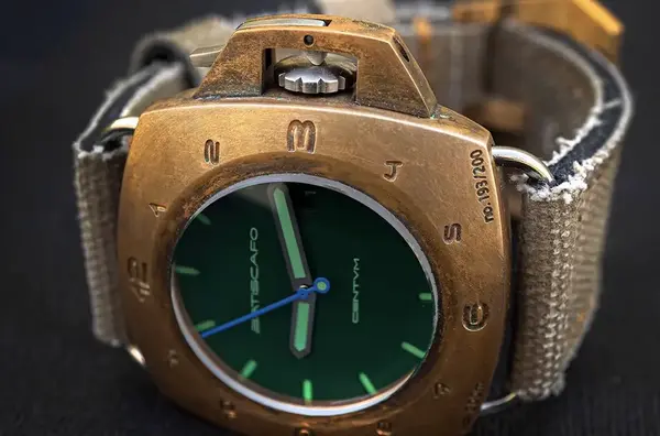 Montre de plongee BATISCAFO Green Dial Zero 45 1