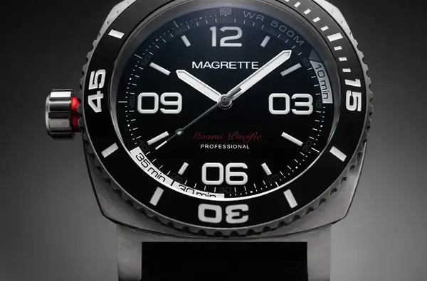 Montre de plongee Magrette Moana Pacific Professional Titanium 10
