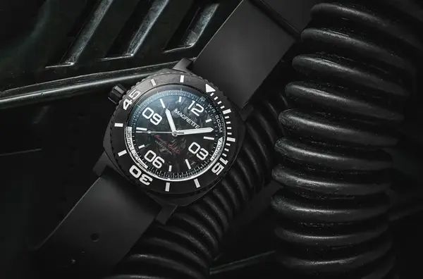 Montre de plongee Magrette Moana Pacific Professional Titanium 12