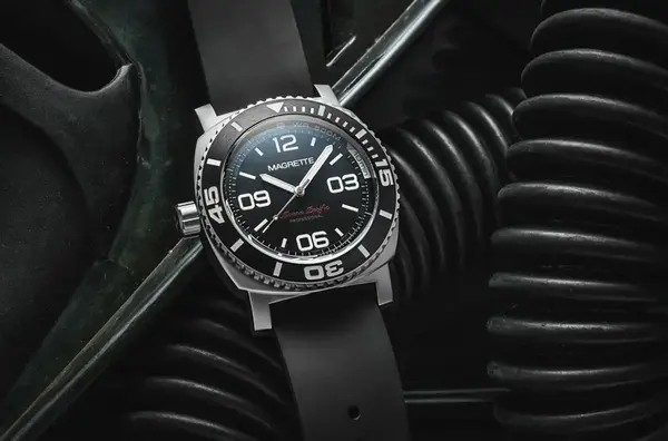 Montre de plongee Magrette Moana Pacific Professional Titanium 14