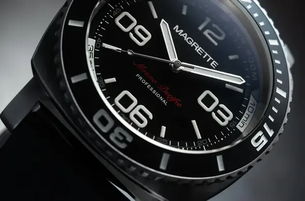 Montre de plongee Magrette Moana Pacific Professional Titanium 18