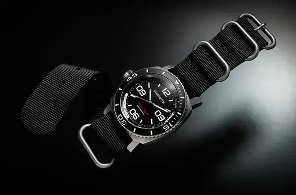 Montre de plongee Magrette Moana Pacific Professional Titanium 19