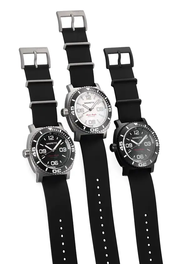 Montre de plongee Magrette Moana Pacific Professional Titanium 4