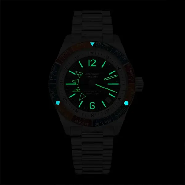 Montre de plongee Wolbrook Pan 4 Timer Automatic 8