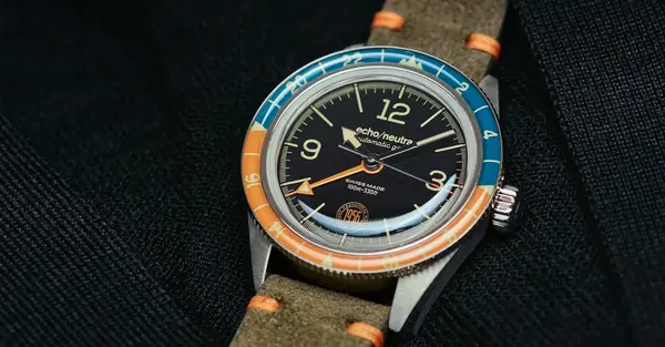 Montre echoneutra GMT black 0