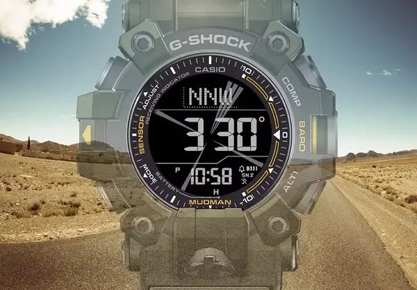 Montre militaire G SHOCK Master Of G Mudman GW 9500 11