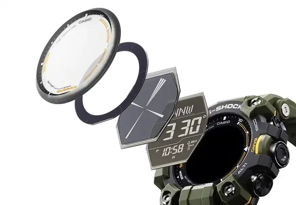 Montre militaire G SHOCK Master Of G Mudman GW 9500 15