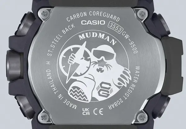 Montre militaire G SHOCK Master Of G Mudman GW 9500 17